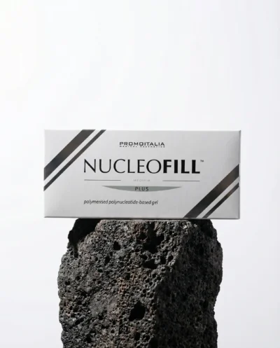 Nucleofill medium plus 2ml skinbooster biostimulator white grey package