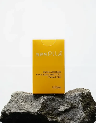 aesPlla 365mg yellow package dermal filler