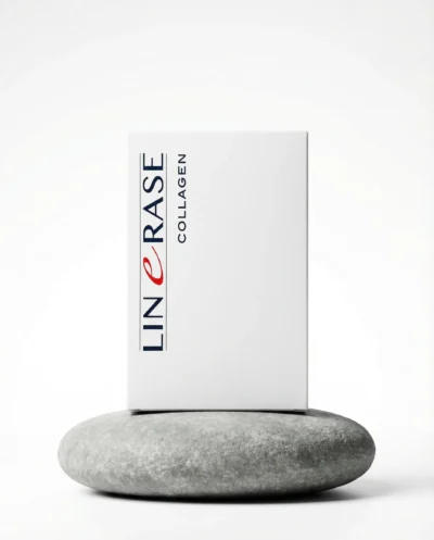 Linerase collagen stimulator 100mg dermal fillers white package