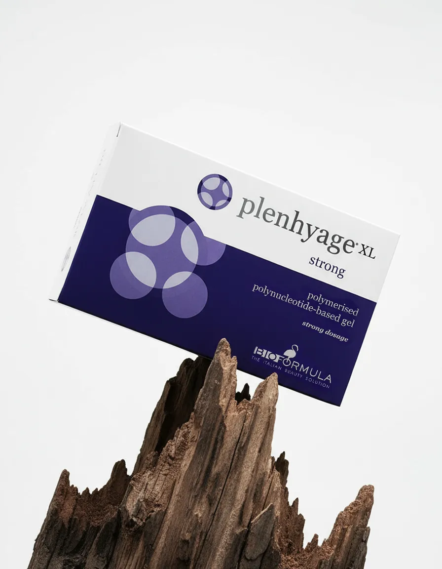 116_Plenhyage XL Strong 2 ml_1 copy Plenhyage XL strong 2ml plynucletides violet white package biostimulator
