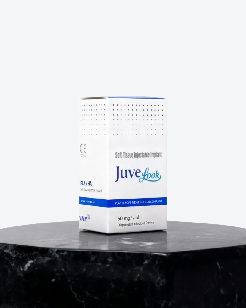 Juvelook dermal fillers mesotherapy white blue package