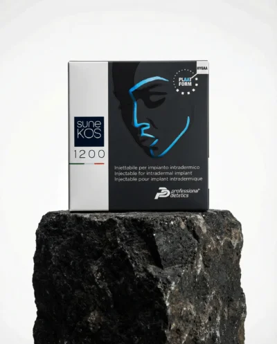 Sunekos 1200 skinboosters dermal fillers black package