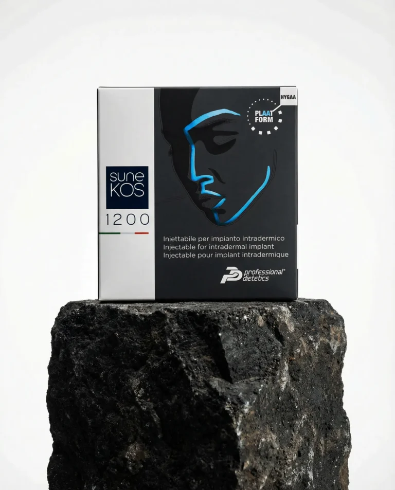 Sunekos 1200 skinboosters dermal fillers black package