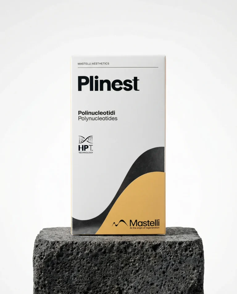 Mastelli plinest italy dermal filler white yellow package