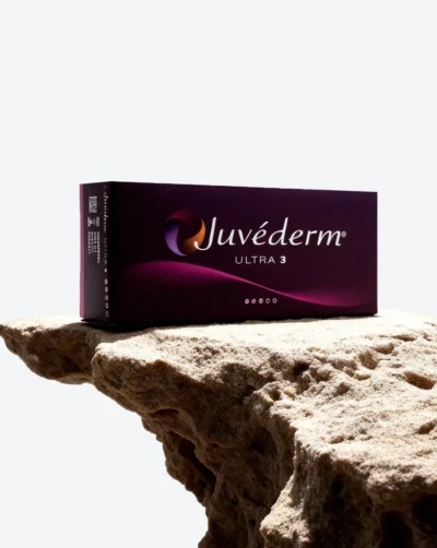 Juvederm ultra 3 lidocaine dermal filler pink package