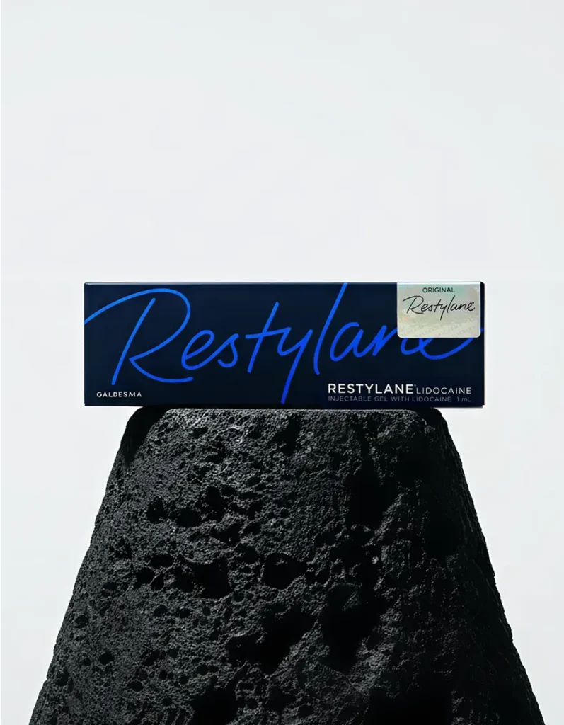 Restylane lidocaine 1ml blue package dermal fillers