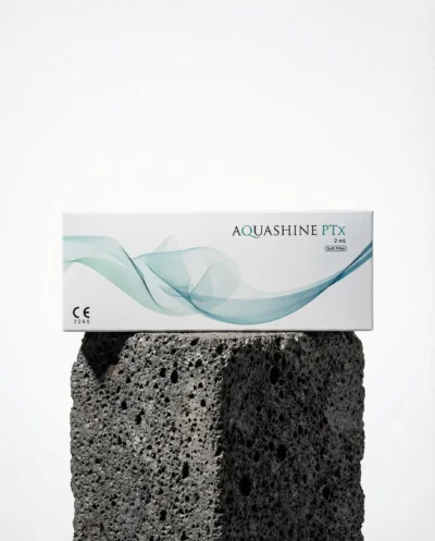 aquashine ptx 2ml white package dermal filler