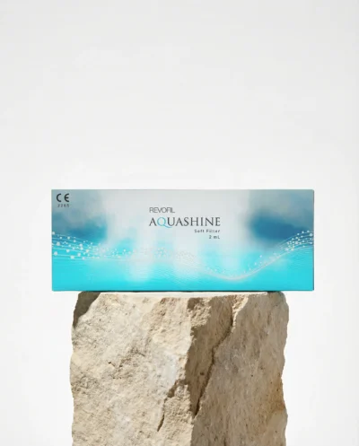 aquashine soft filler 2ml light blue package dermal filler