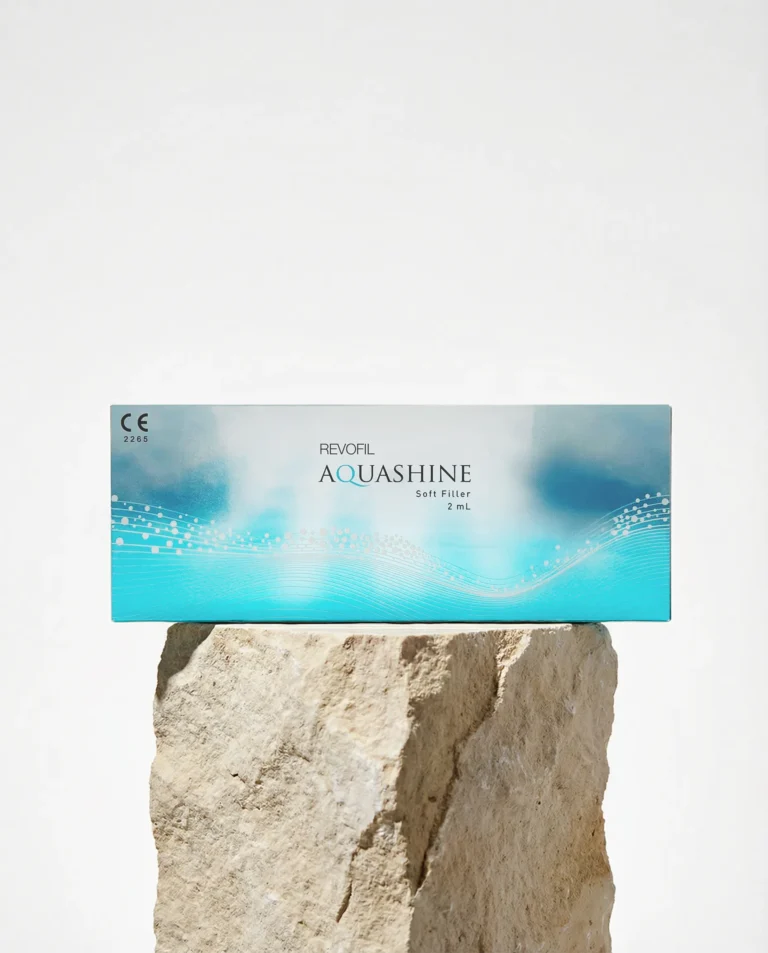 aquashine soft filler 2ml light blue package dermal filler