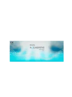 aquashine soft filler 2ml light blue package dermal filler