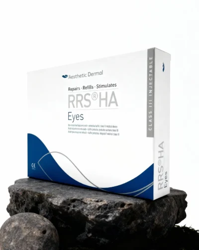 RRS HA eyes skinboosters mesotherapy white blue package