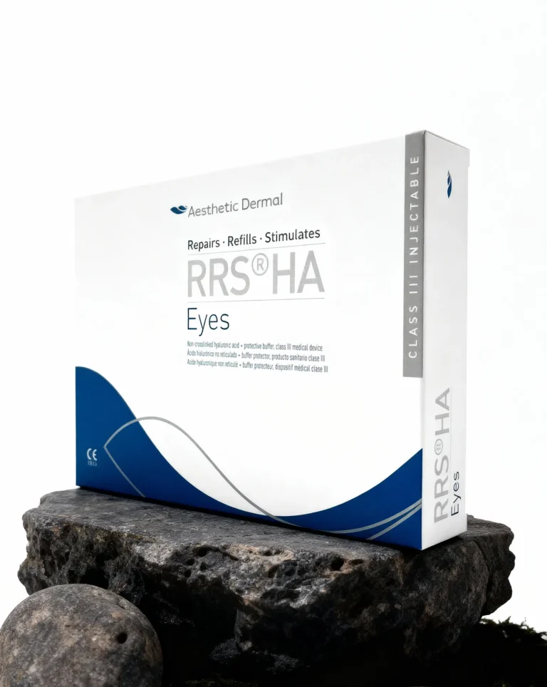 RRS HA eyes skinboosters mesotherapy white blue package